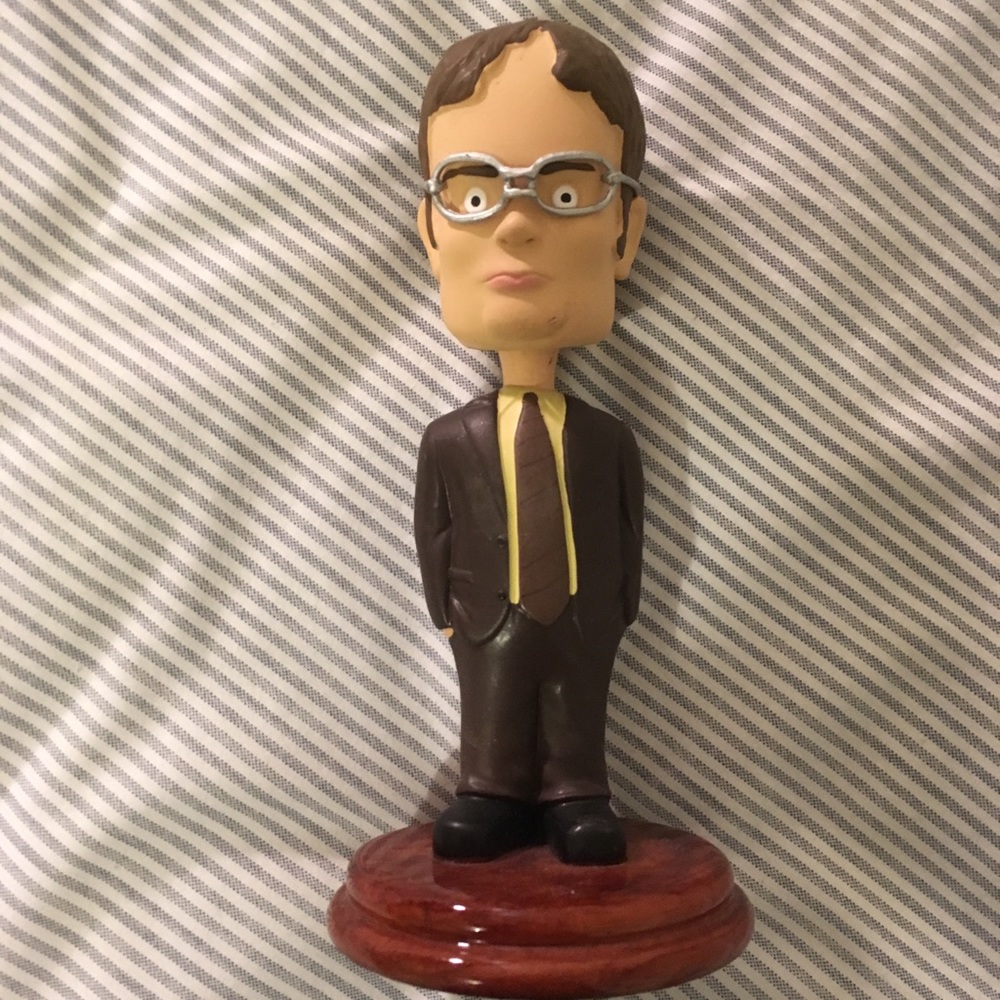 Dwight Shrute bobble head from The Office